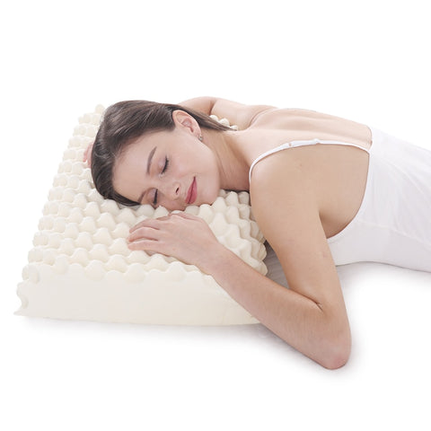 NOYOKE latex orthopedic massage bed pillow sleep brand cervical neck pillow soft for sleeping