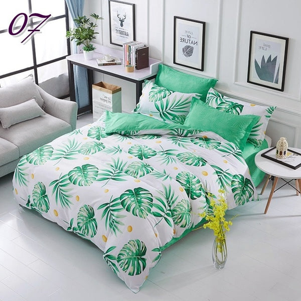 Flamingo Luxury Bedding Set Russia Euro Queen Double King Size Duvet Cover Set 2/6PCS Family Bed Linen Set Home Textile