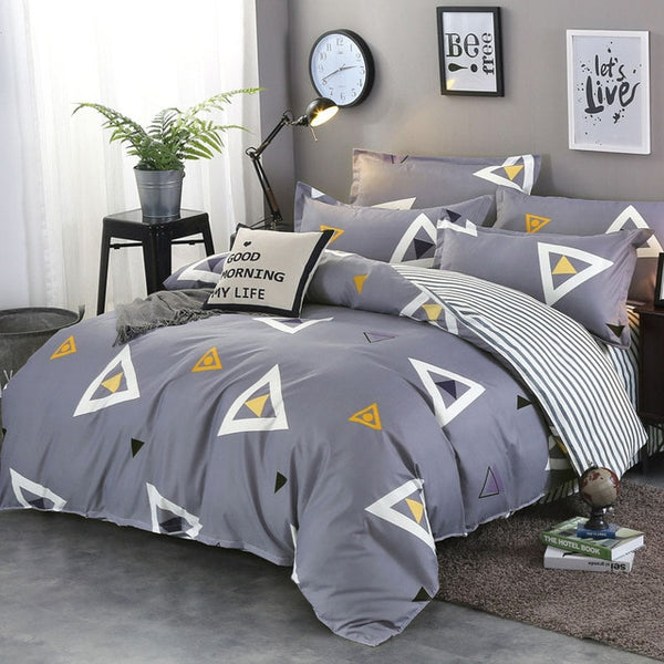 Tropical Plant 4pcs Kid Bed Cover Set Duvet Cover Adult Child Bed Sheets And Pillowcases Comforter Bedding Set 2TJ-61006